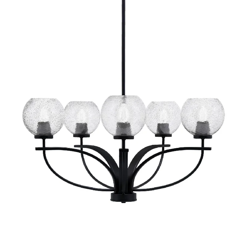 Chandeliers with Pendant Lights for a Stylish LookChandeliers with Pendant Lights for a Stylish LookToltec Cavella 3905-MB-4102 Chandelier Light - Matte Black