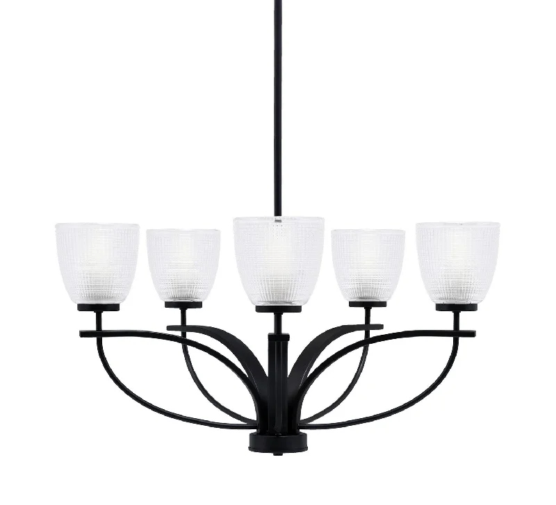 Ceiling - Mounted Chandeliers for Standard CeilingsCeiling - Mounted Chandeliers for Standard CeilingsToltec Cavella 3905-MB-500 Chandelier Light - Matte Black