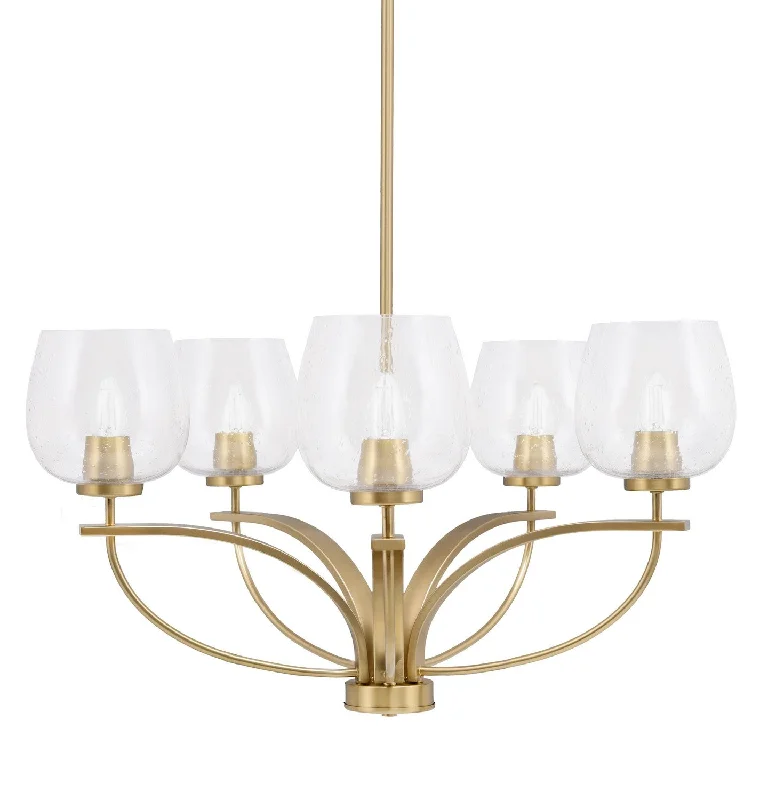 Chandeliers with Sputnik - Style Design for a Futuristic VibeChandeliers with Sputnik - Style Design for a Futuristic VibeToltec Cavella 3905-NAB-4810 Chandelier Light - New Age Brass