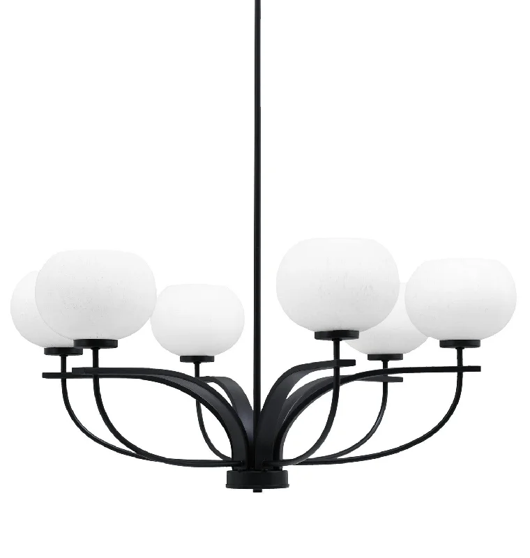 LED Chandeliers for Energy - Efficient LightingLED Chandeliers for Energy - Efficient LightingToltec Cavella 3906-MB-212 Chandelier Light - Matte Black