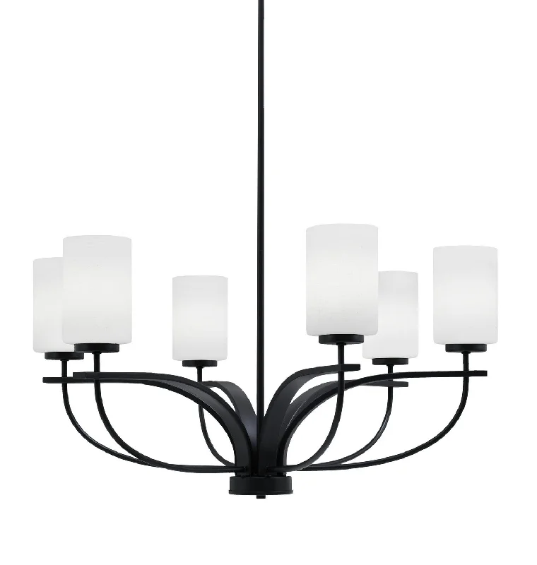 Ceiling - Mounted Chandeliers for Standard CeilingsCeiling - Mounted Chandeliers for Standard CeilingsToltec Cavella 3906-MB-310 Chandelier Light - Matte Black