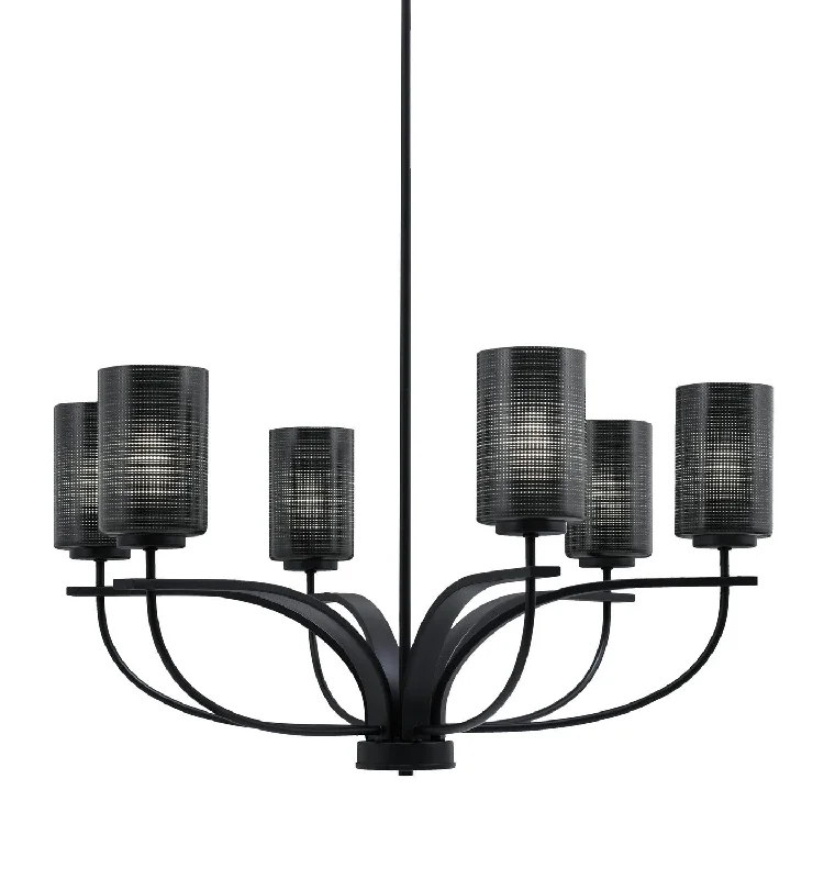 Rustic Wood Chandeliers for Country - Style HousesRustic Wood Chandeliers for Country - Style HousesToltec Cavella 3906-MB-4069 Chandelier Light - Matte Black