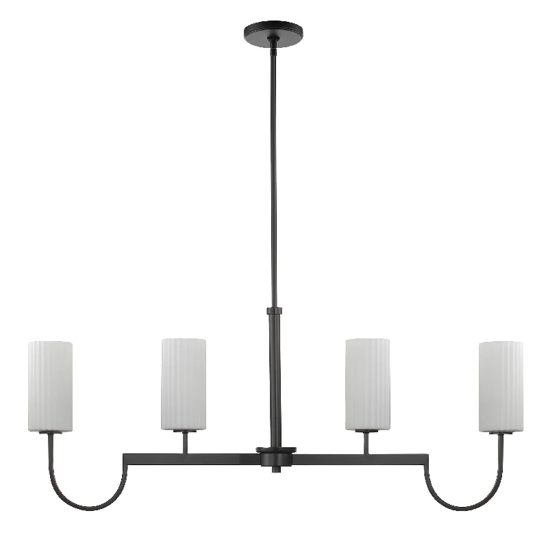 Minimalist Chandeliers for Sleek and Simple InteriorsMinimalist Chandeliers for Sleek and Simple InteriorsTown & Country 4-Light Linear Chandelier