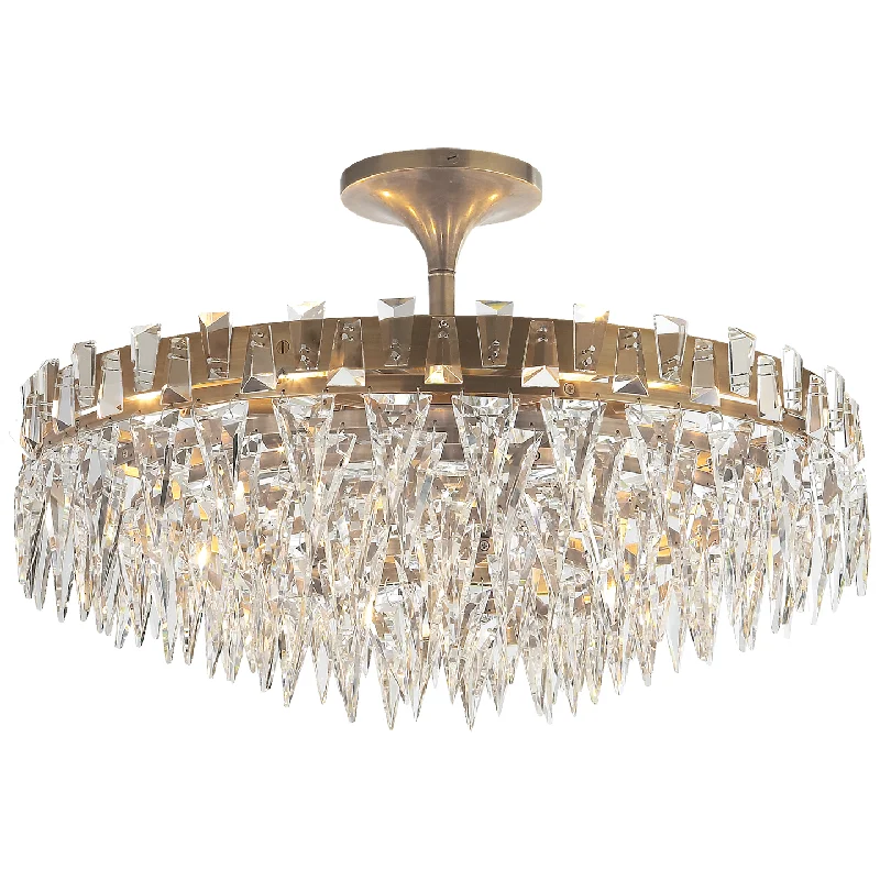 Chandeliers with Pendant Lights for a Stylish LookChandeliers with Pendant Lights for a Stylish LookTrillion Large Flush Mount