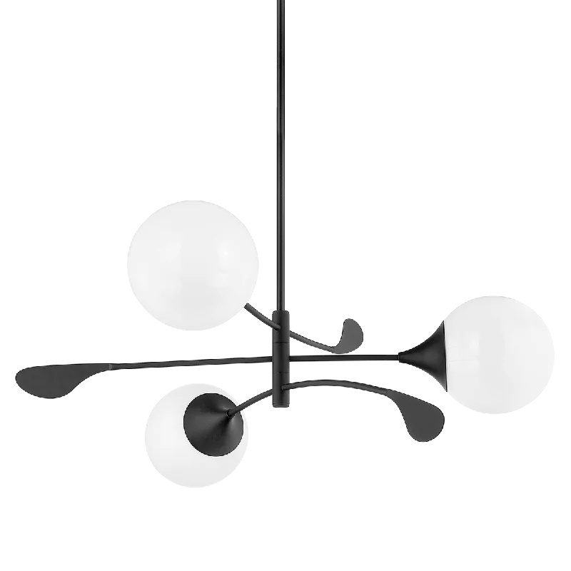 Chandeliers with Sputnik - Style Design for a Futuristic VibeChandeliers with Sputnik - Style Design for a Futuristic VibeVictoria Chandelier | Home Ec. (Natalie Papier) x Mitzi