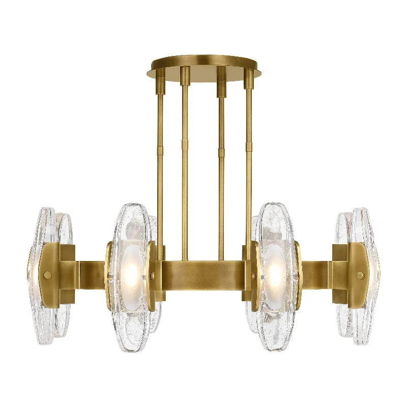 Chandeliers with Metal Frames in Bronze FinishChandeliers with Metal Frames in Bronze FinishWythe Large Chandelier