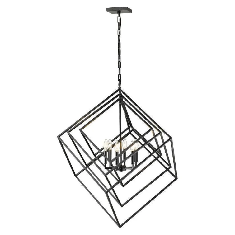 Chandeliers with Metal Frames in Bronze FinishChandeliers with Metal Frames in Bronze FinishEuclid 6-Light Chandelier Chandeliers with Metal Frames in Bronze FinishChandeliers with Metal Frames in Bronze FinishEuclid 6-Light Chandelier
