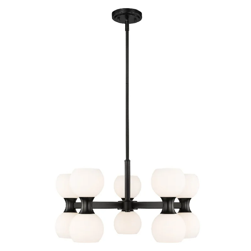 Oversized Chandeliers as a Statement Piece in Living RoomsOversized Chandeliers as a Statement Piece in Living RoomsZ-Lite Artemis 494-10MB Chandelier Light - Matte Black