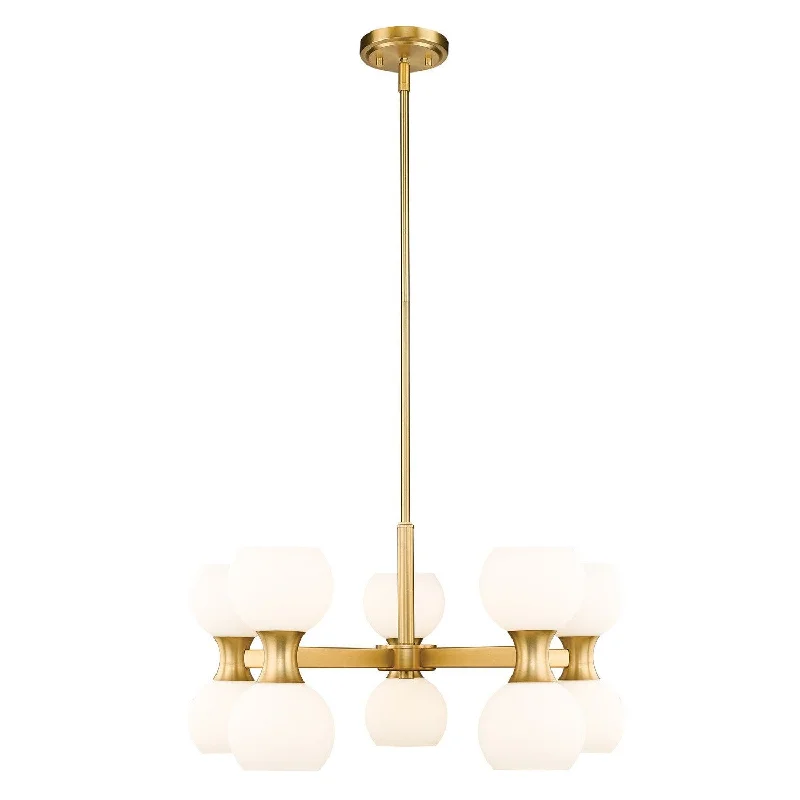 French Country Chandeliers with a Romantic AuraFrench Country Chandeliers with a Romantic AuraZ-Lite Artemis 494-10MGLD Chandelier Light - Modern Gold
