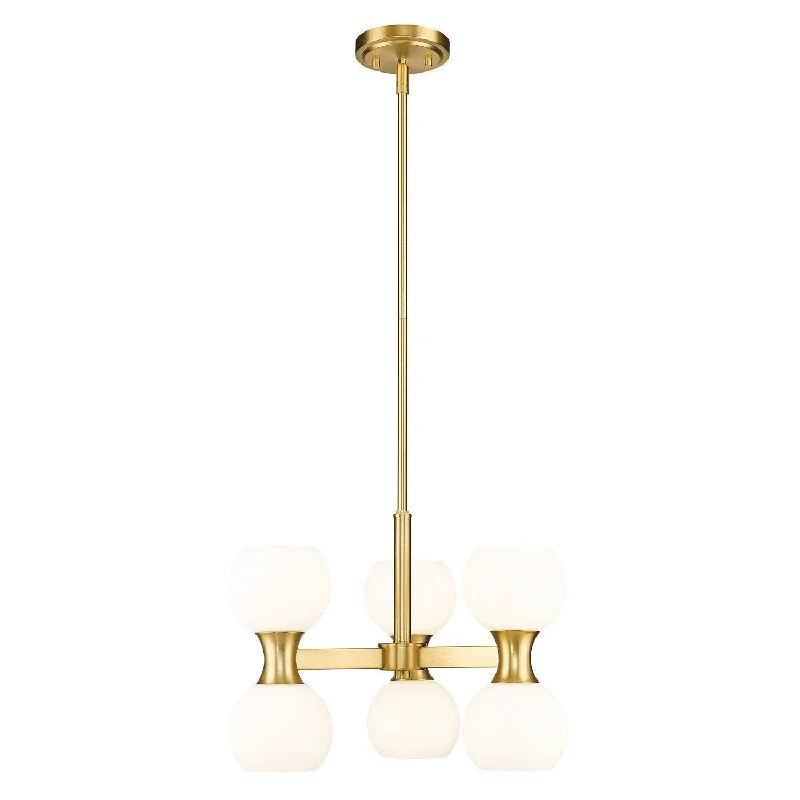 French Country Chandeliers with a Romantic AuraFrench Country Chandeliers with a Romantic AuraZ-Lite Artemis 494-6MGLD Chandelier Light - Modern Gold