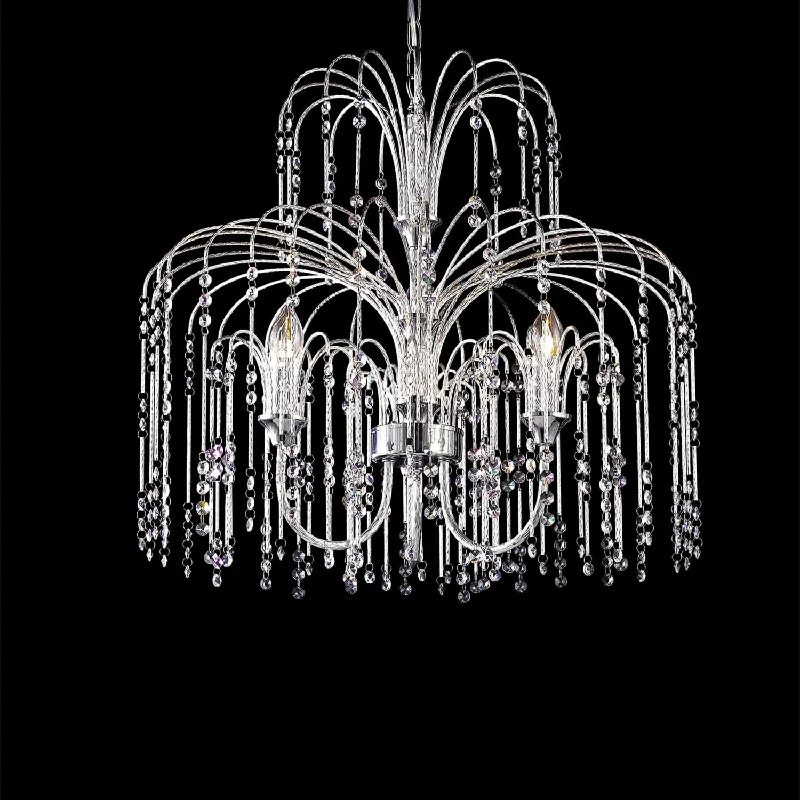 Chandeliers with Multiple Lights for Maximum IlluminationChandeliers with Multiple Lights for Maximum IlluminationBethel International Body Brush BR01 Chandelier Light - Chrome Chandeliers with Multiple Lights for Maximum IlluminationChandeliers with Multiple Lights for Maximum IlluminationBethel International Body Brush BR01 Chandelier Light - Chrome