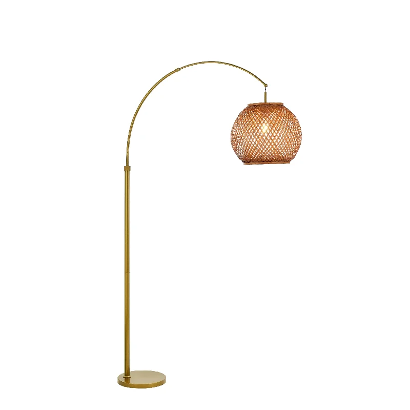 Antique Brass + Metal Base