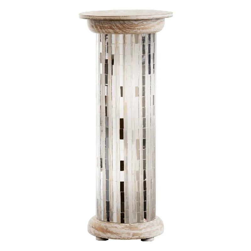 Silver/White