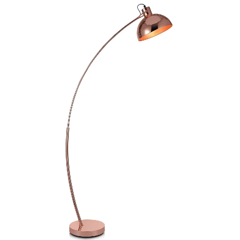Modern Minimalist Floor Lamp for Contemporary Living RoomsModern Minimalist Floor Lamp for Contemporary Living RoomsArco Metal Floor Lamp with Bell Shade, 64.25", Rose Gold Modern Minimalist Floor Lamp for Contemporary Living RoomsModern Minimalist Floor Lamp for Contemporary Living RoomsArco Metal Floor Lamp with Bell Shade, 64.25", Rose Gold