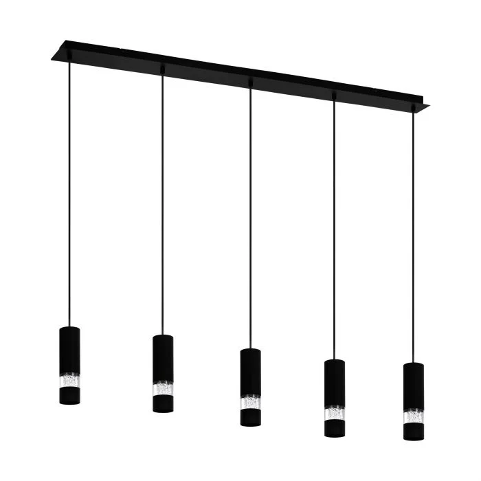 Industrial Style Ceiling Lights with Exposed Bulbs and Metal CagesIndustrial Style Ceiling Lights with Exposed Bulbs and Metal CagesBernabeta 5 Light Bar Black and Clear Modern Pendant Industrial Style Ceiling Lights with Exposed Bulbs and Metal CagesIndustrial Style Ceiling Lights with Exposed Bulbs and Metal CagesBernabeta 5 Light Bar Black and Clear Modern Pendant