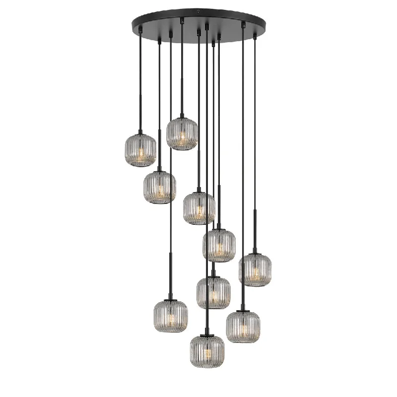 Crystal Ceiling Lights with High - Quality Swarovski CrystalsCrystal Ceiling Lights with High - Quality Swarovski CrystalsBobo 10 Light Black with Smoke Glass Pendant Crystal Ceiling Lights with High - Quality Swarovski CrystalsCrystal Ceiling Lights with High - Quality Swarovski CrystalsBobo 10 Light Black with Smoke Glass Pendant
