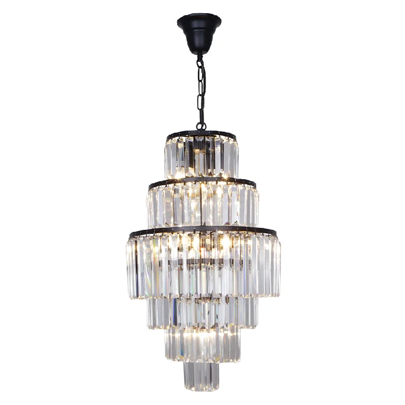 Chinese - Style Ceiling Lights with Red Lantern - Inspired DesignsChinese - Style Ceiling Lights with Red Lantern - Inspired DesignsCelestial 6 Tier Black 9 Light Crystal Prism Chandelier Pendant Chinese - Style Ceiling Lights with Red Lantern - Inspired DesignsChinese - Style Ceiling Lights with Red Lantern - Inspired DesignsCelestial 6 Tier Black 9 Light Crystal Prism Chandelier Pendant