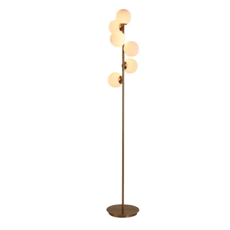 Industrial Style Floor Lamp with Exposed Bulbs for Loft ApartmentsIndustrial Style Floor Lamp with Exposed Bulbs for Loft ApartmentsCopper Colored Base With 6 Globe Shaped Bulbs Floor Lamp Industrial Style Floor Lamp with Exposed Bulbs for Loft ApartmentsIndustrial Style Floor Lamp with Exposed Bulbs for Loft ApartmentsCopper Colored Base With 6 Globe Shaped Bulbs Floor Lamp