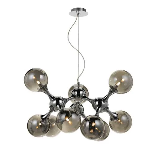 Japanese - Inspired Ceiling Lights with Shoji - Screen - like DiffusersJapanese - Inspired Ceiling Lights with Shoji - Screen - like DiffusersCosmic 9 Light Grey-chrome Cluster Glass Branch Pendant Japanese - Inspired Ceiling Lights with Shoji - Screen - like DiffusersJapanese - Inspired Ceiling Lights with Shoji - Screen - like DiffusersCosmic 9 Light Grey-chrome Cluster Glass Branch Pendant