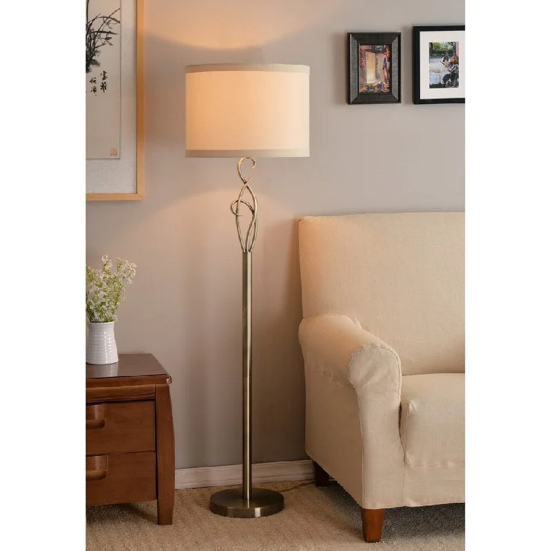 Wood Floor Lamp with Natural Grain for a Warm and Organic FeelWood Floor Lamp with Natural Grain for a Warm and Organic FeelDesign Craft Wisp 59" Floor Lamp - Antique Brass Wood Floor Lamp with Natural Grain for a Warm and Organic FeelWood Floor Lamp with Natural Grain for a Warm and Organic FeelDesign Craft Wisp 59" Floor Lamp - Antique Brass