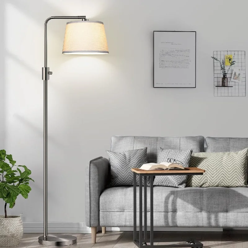 Metal Floor Lamp with a Matte Black Finish for a Sleek LookMetal Floor Lamp with a Matte Black Finish for a Sleek LookDimmable 1000 Lumens LED Edison Bulb Included, Brushed Nickel Arc Floor Lamps Modern Standing Lamp Tall Lamps Metal Floor Lamp with a Matte Black Finish for a Sleek LookMetal Floor Lamp with a Matte Black Finish for a Sleek LookDimmable 1000 Lumens LED Edison Bulb Included, Brushed Nickel Arc Floor Lamps Modern Standing Lamp Tall Lamps