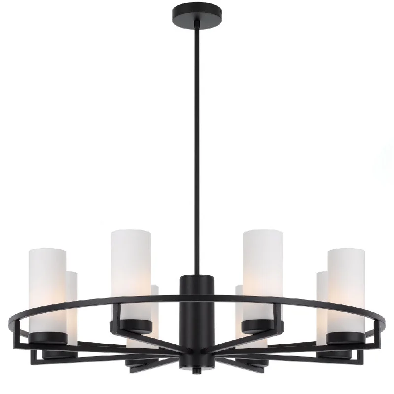 Chinese - Style Ceiling Lights with Red Lantern - Inspired DesignsChinese - Style Ceiling Lights with Red Lantern - Inspired DesignsEamon 8 Light Black and Opal Glass Industrial Pendant Chinese - Style Ceiling Lights with Red Lantern - Inspired DesignsChinese - Style Ceiling Lights with Red Lantern - Inspired DesignsEamon 8 Light Black and Opal Glass Industrial Pendant