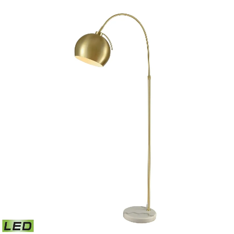 Metal Floor Lamp with a Matte Black Finish for a Sleek LookMetal Floor Lamp with a Matte Black Finish for a Sleek LookElk Home Kopernikus 61'' High 1-Light Floor Lamp - Aged Brass - Includes LED Bulb Metal Floor Lamp with a Matte Black Finish for a Sleek LookMetal Floor Lamp with a Matte Black Finish for a Sleek LookElk Home Kopernikus 61'' High 1-Light Floor Lamp - Aged Brass - Includes LED Bulb