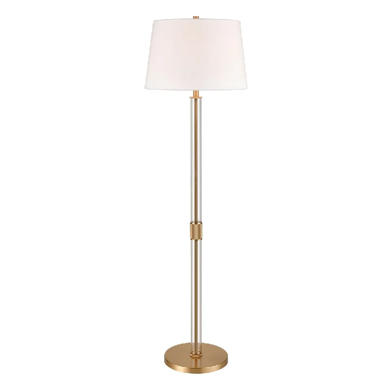 Wood Floor Lamp with Natural Grain for a Warm and Organic FeelWood Floor Lamp with Natural Grain for a Warm and Organic FeelElk Home Roseden Court Clear With White Linen Shade 1 Light Floor Lamp Wood Floor Lamp with Natural Grain for a Warm and Organic FeelWood Floor Lamp with Natural Grain for a Warm and Organic FeelElk Home Roseden Court Clear With White Linen Shade 1 Light Floor Lamp
