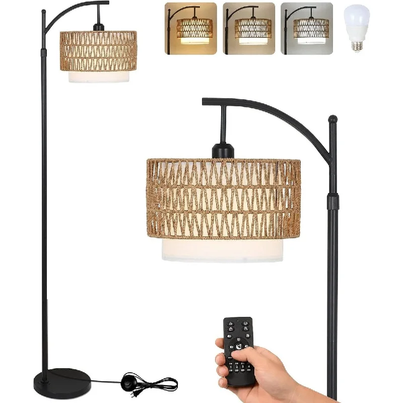 Modern Minimalist Floor Lamp for Contemporary Living RoomsModern Minimalist Floor Lamp for Contemporary Living RoomsFloor Lamp with 3 Color Temperatures,Farmhouse Floor Lamps with Remote & Dimmable Bulb,Boho Standing Lamp with Rattan Modern Minimalist Floor Lamp for Contemporary Living RoomsModern Minimalist Floor Lamp for Contemporary Living RoomsFloor Lamp with 3 Color Temperatures,Farmhouse Floor Lamps with Remote & Dimmable Bulb,Boho Standing Lamp with Rattan