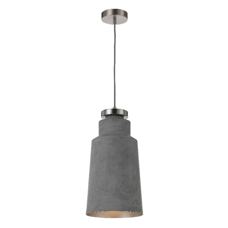 Gothic Ceiling Lights with Dark Metalwork and Pointed ArchesGothic Ceiling Lights with Dark Metalwork and Pointed ArchesFredi 20cm Concrete and Nickel Double Taper Pendant Gothic Ceiling Lights with Dark Metalwork and Pointed ArchesGothic Ceiling Lights with Dark Metalwork and Pointed ArchesFredi 20cm Concrete and Nickel Double Taper Pendant