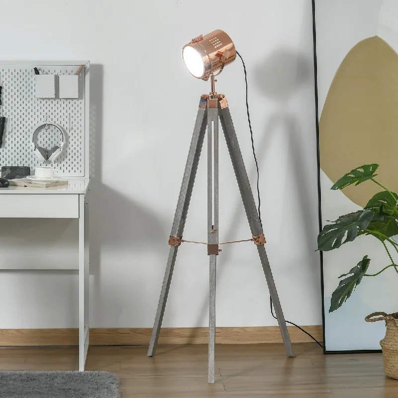 Adjustable Height Floor Lamp for Versatile Lighting NeedsAdjustable Height Floor Lamp for Versatile Lighting NeedsHOMCOM Vintage Tripod Floor Lamp, Height Adjustable Nautical Spotlight with Wood Legs, E12 Lamp Base for Living Room Adjustable Height Floor Lamp for Versatile Lighting NeedsAdjustable Height Floor Lamp for Versatile Lighting NeedsHOMCOM Vintage Tripod Floor Lamp, Height Adjustable Nautical Spotlight with Wood Legs, E12 Lamp Base for Living Room