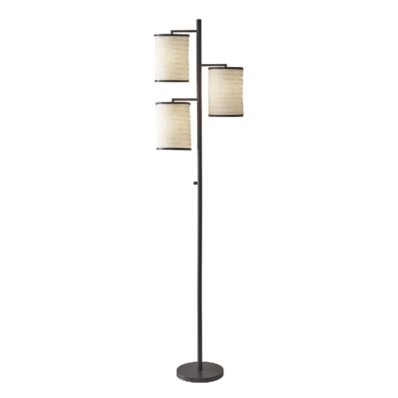 Rustic Farmhouse Style Floor Lamp for Cozy BedroomsRustic Farmhouse Style Floor Lamp for Cozy BedroomsHomeRoots 74" Black Three Light Tree Floor Lamp With Off White Solid Color Drum Shade - 18 Rustic Farmhouse Style Floor Lamp for Cozy BedroomsRustic Farmhouse Style Floor Lamp for Cozy BedroomsHomeRoots 74" Black Three Light Tree Floor Lamp With Off White Solid Color Drum Shade - 18