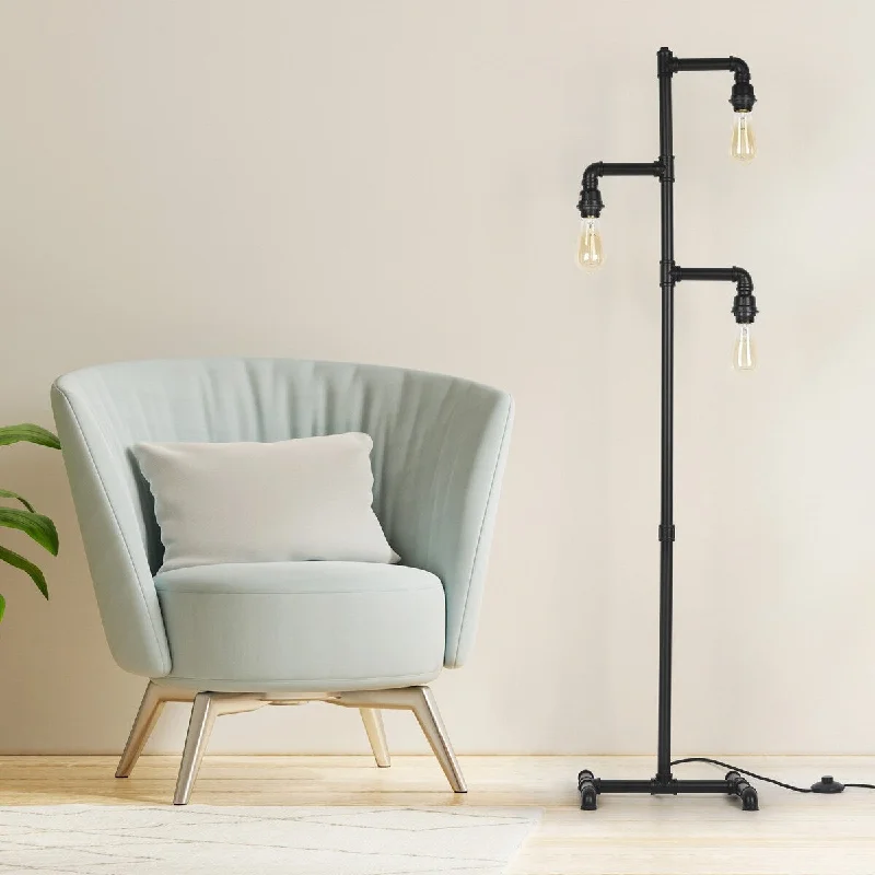 Wood Floor Lamp with Natural Grain for a Warm and Organic FeelWood Floor Lamp with Natural Grain for a Warm and Organic FeelIndustrial Tree Floor Lamp with 3 Light,(No Bulbs) - 3-Light Wood Floor Lamp with Natural Grain for a Warm and Organic FeelWood Floor Lamp with Natural Grain for a Warm and Organic FeelIndustrial Tree Floor Lamp with 3 Light,(No Bulbs) - 3-Light