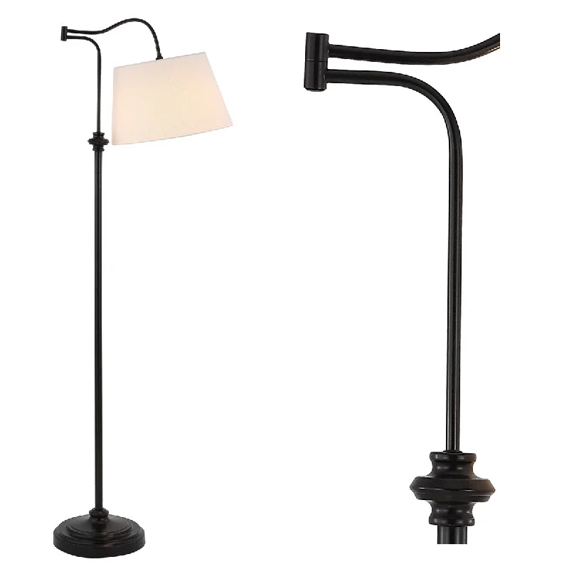 Bohemian Inspired Floor Lamp for Eclectic Home DecorBohemian Inspired Floor Lamp for Eclectic Home DecorJason 68.5" Metal Traditional Swing Arm LED Floor Lamp, Oil Rubbed Bronze by JONATHAN Y Bohemian Inspired Floor Lamp for Eclectic Home DecorBohemian Inspired Floor Lamp for Eclectic Home DecorJason 68.5" Metal Traditional Swing Arm LED Floor Lamp, Oil Rubbed Bronze by JONATHAN Y