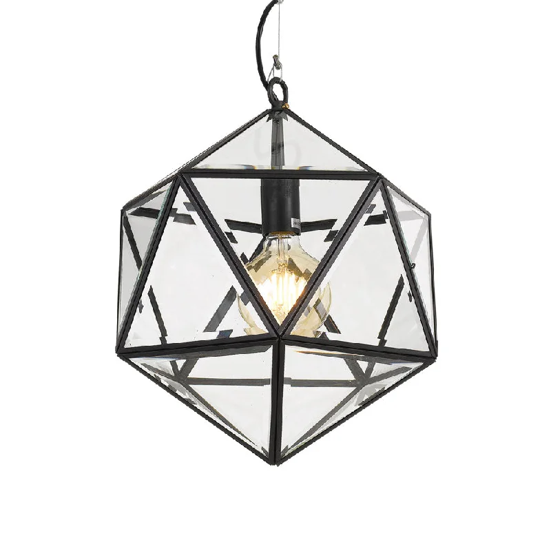 African - Inspired Ceiling Lights with Tribal Patterns and Natural MaterialsAfrican - Inspired Ceiling Lights with Tribal Patterns and Natural MaterialsLazlo 30cm Black Glass Polyhedron Pendant African - Inspired Ceiling Lights with Tribal Patterns and Natural MaterialsAfrican - Inspired Ceiling Lights with Tribal Patterns and Natural MaterialsLazlo 30cm Black Glass Polyhedron Pendant