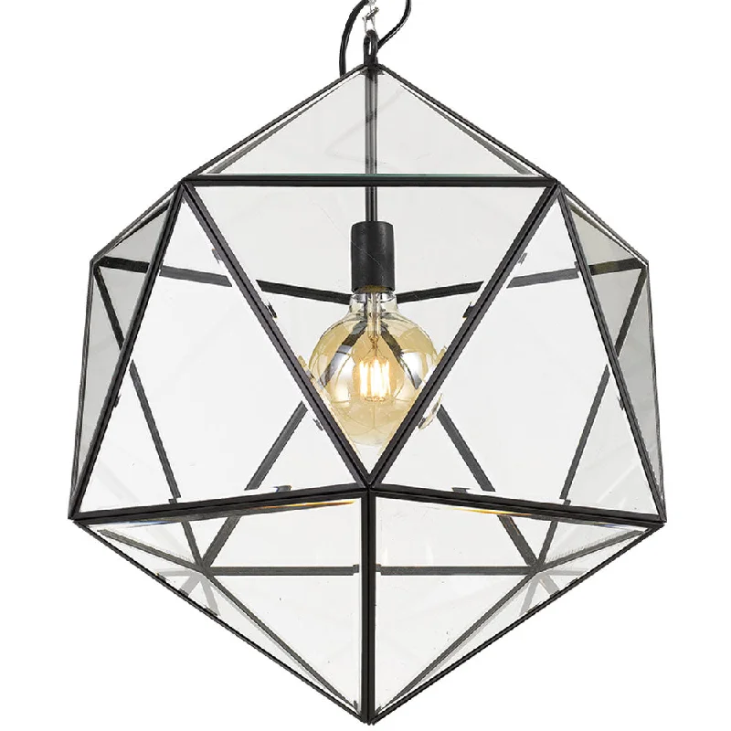 Tropical - Themed Ceiling Lights with Palm - Leaf Shapes and Rattan WrapsTropical - Themed Ceiling Lights with Palm - Leaf Shapes and Rattan WrapsLazlo 50cm Black Glass Polyhedron Pendant Tropical - Themed Ceiling Lights with Palm - Leaf Shapes and Rattan WrapsTropical - Themed Ceiling Lights with Palm - Leaf Shapes and Rattan WrapsLazlo 50cm Black Glass Polyhedron Pendant
