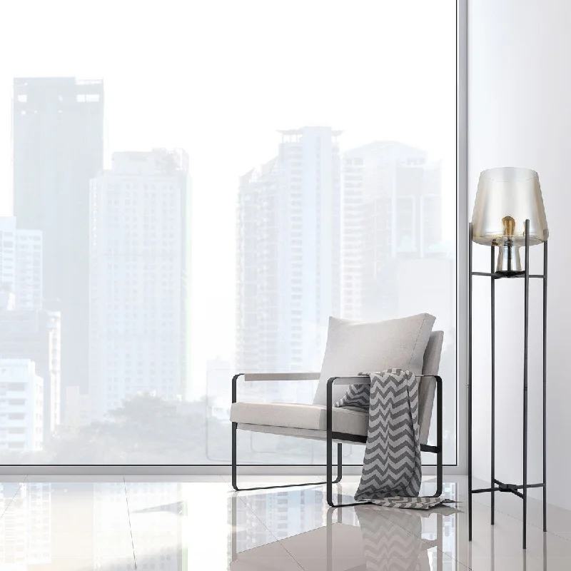 Way Switch Floor Lamp for Multiple Light Intensity Levels Way Switch Floor Lamp for Multiple Light Intensity LevelsLeticia River of Goods Black Metal and Champagne Gold Glass Bowl 61-Inch Floor Lamp - 13.5" x 13.5" x 60.75" Way Switch Floor Lamp for Multiple Light Intensity Levels Way Switch Floor Lamp for Multiple Light Intensity LevelsLeticia River of Goods Black Metal and Champagne Gold Glass Bowl 61-Inch Floor Lamp - 13.5" x 13.5" x 60.75"