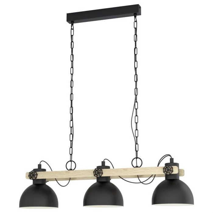 Mid - Century Modern Ceiling Lights with Simple, Sleek LinesMid - Century Modern Ceiling Lights with Simple, Sleek LinesLubenham Industrial Timber and Black 3 Light Pendant Mid - Century Modern Ceiling Lights with Simple, Sleek LinesMid - Century Modern Ceiling Lights with Simple, Sleek LinesLubenham Industrial Timber and Black 3 Light Pendant