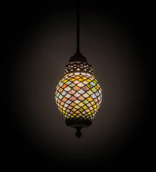 Contemporary Ceiling Lights with Unique, Abstract ShapesContemporary Ceiling Lights with Unique, Abstract ShapesMeyda Lighting 175709 7"W Tiffany Fishscale Mini Pendant Contemporary Ceiling Lights with Unique, Abstract ShapesContemporary Ceiling Lights with Unique, Abstract ShapesMeyda Lighting 175709 7"W Tiffany Fishscale Mini Pendant