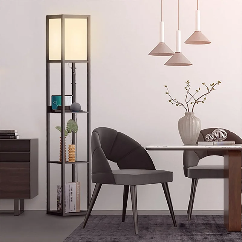 Glass Floor Lamp with Frosted Shades for Soft Diffused LightGlass Floor Lamp with Frosted Shades for Soft Diffused LightModern Floor Lamp with Shelves & Charging Outlet, 63" Solid Wood Tall Standing Lamps for Living Room & Bedroom - Black Glass Floor Lamp with Frosted Shades for Soft Diffused LightGlass Floor Lamp with Frosted Shades for Soft Diffused LightModern Floor Lamp with Shelves & Charging Outlet, 63" Solid Wood Tall Standing Lamps for Living Room & Bedroom - Black
