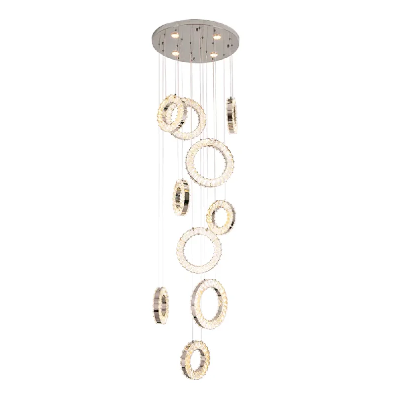 Victorian - Inspired Ceiling Lights with Ornate Crystal ChandeliersVictorian - Inspired Ceiling Lights with Ornate Crystal ChandeliersQL17128/9 9 Ring Tri-Colour Remote Controlled Crystal Chandelier Pendant Victorian - Inspired Ceiling Lights with Ornate Crystal ChandeliersVictorian - Inspired Ceiling Lights with Ornate Crystal ChandeliersQL17128/9 9 Ring Tri-Colour Remote Controlled Crystal Chandelier Pendant