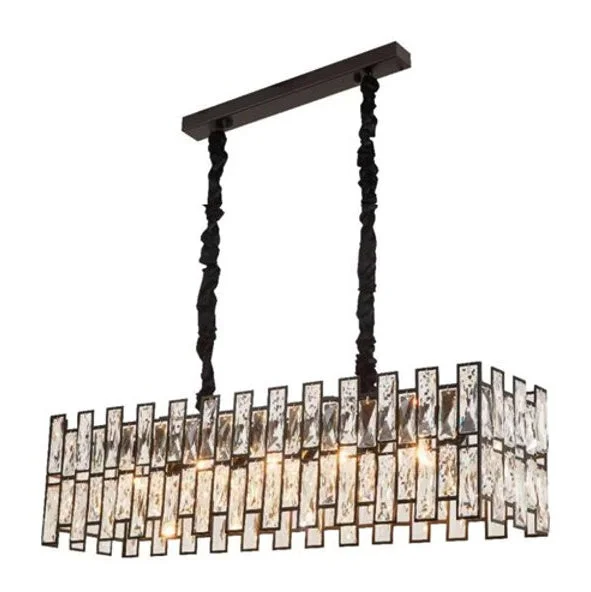 Mediterranean - Style Ceiling Lights with Terra - Cotta and Ceramic DetailsMediterranean - Style Ceiling Lights with Terra - Cotta and Ceramic DetailsQL9007 900mm Black 10-Light Rectangle Crystal Traditional Pendant Fixture Mediterranean - Style Ceiling Lights with Terra - Cotta and Ceramic DetailsMediterranean - Style Ceiling Lights with Terra - Cotta and Ceramic DetailsQL9007 900mm Black 10-Light Rectangle Crystal Traditional Pendant Fixture
