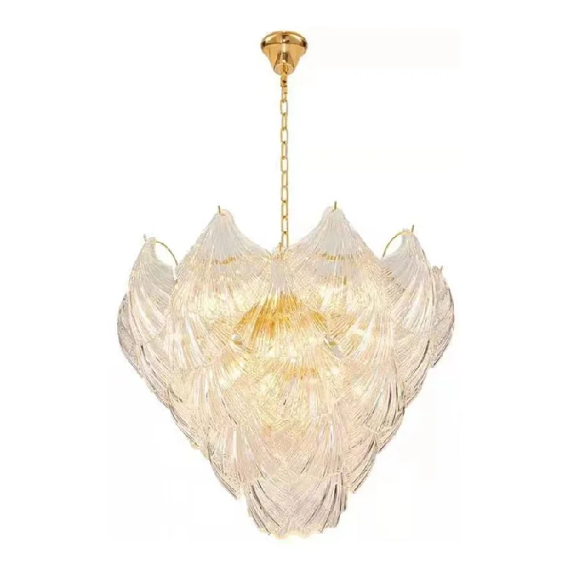 Contemporary Ceiling Lights with Unique, Abstract ShapesContemporary Ceiling Lights with Unique, Abstract ShapesQL9016 450mm 7-Light Gold with Patterned Crystal Feathers Pendant Fixture Contemporary Ceiling Lights with Unique, Abstract ShapesContemporary Ceiling Lights with Unique, Abstract ShapesQL9016 450mm 7-Light Gold with Patterned Crystal Feathers Pendant Fixture