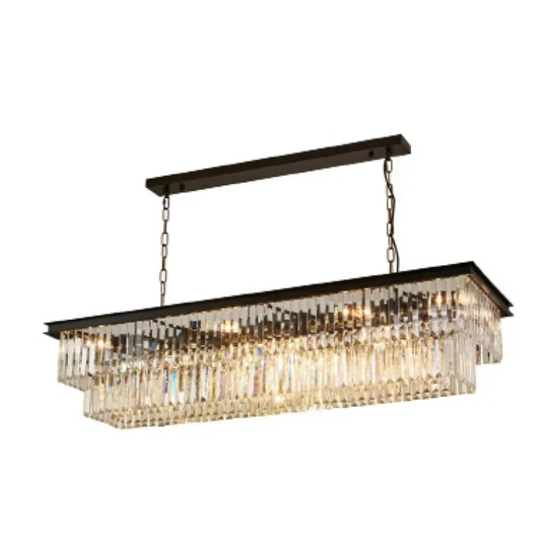 Art Nouveau Ceiling Lights with Organic, Flowing ShapesArt Nouveau Ceiling Lights with Organic, Flowing ShapesQL9033 1200mm Black 16-Light Rectangle Crystal Traditional Pendant Fixture Art Nouveau Ceiling Lights with Organic, Flowing ShapesArt Nouveau Ceiling Lights with Organic, Flowing ShapesQL9033 1200mm Black 16-Light Rectangle Crystal Traditional Pendant Fixture
