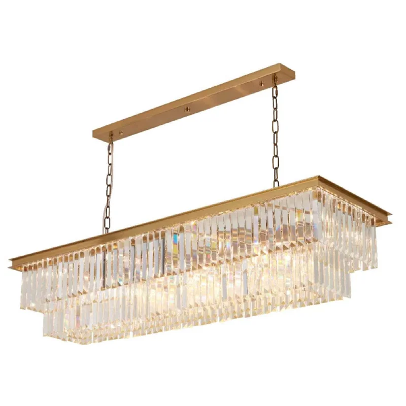 Victorian - Inspired Ceiling Lights with Ornate Crystal ChandeliersVictorian - Inspired Ceiling Lights with Ornate Crystal ChandeliersQL9033 1200mm Gold 16-Light Rectangle Crystal Traditional Pendant Fixture Victorian - Inspired Ceiling Lights with Ornate Crystal ChandeliersVictorian - Inspired Ceiling Lights with Ornate Crystal ChandeliersQL9033 1200mm Gold 16-Light Rectangle Crystal Traditional Pendant Fixture