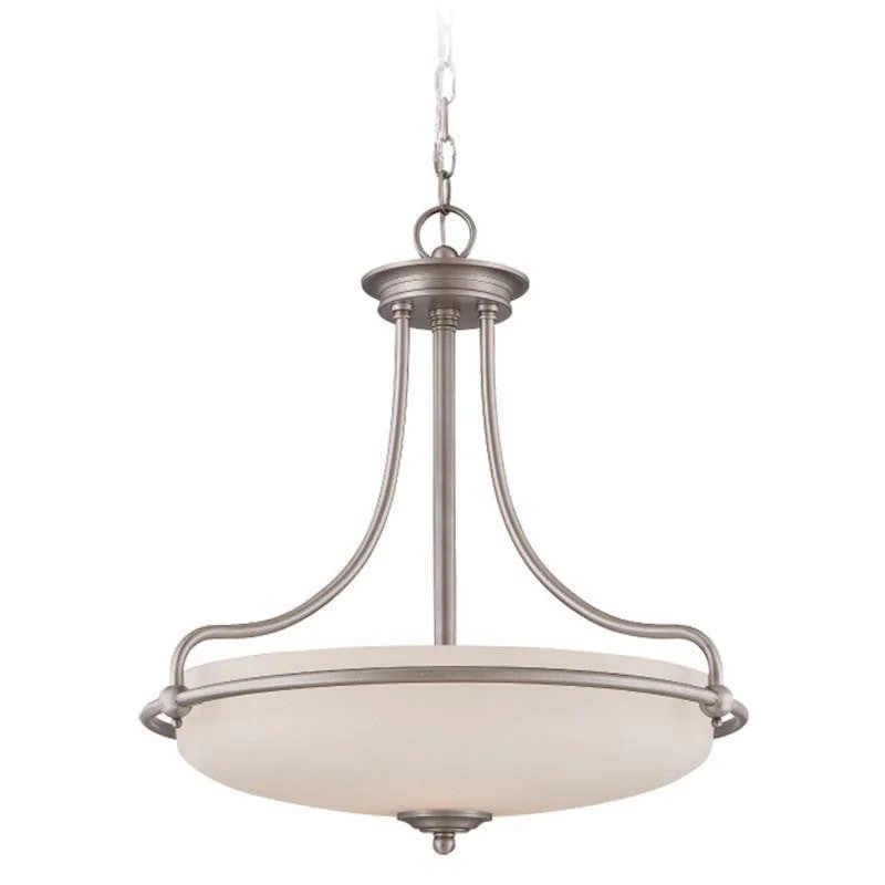 Bohemian Inspired Floor Lamp for Eclectic Home DecorBohemian Inspired Floor Lamp for Eclectic Home DecorQuoizel Griffin Nickel 4 Light Pendant Ceiling Light