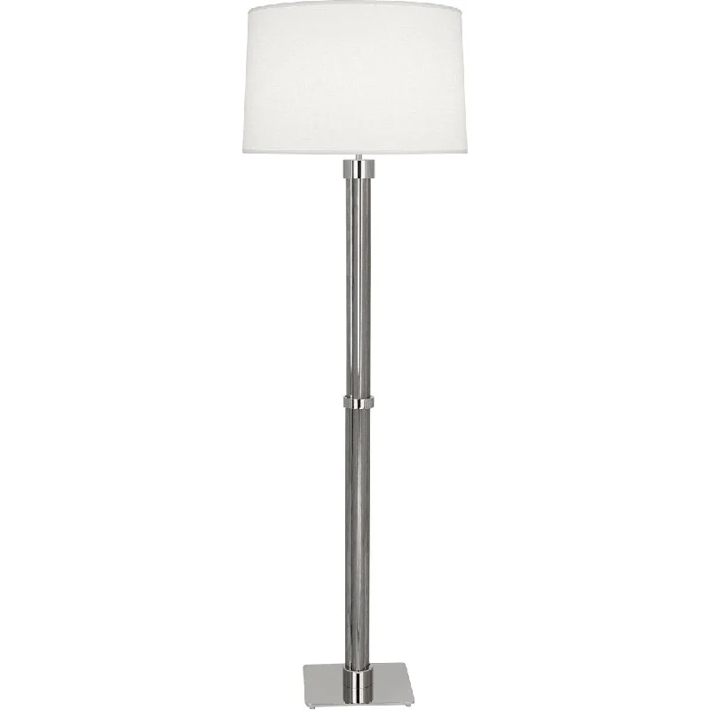 Wood Floor Lamp with Natural Grain for a Warm and Organic FeelWood Floor Lamp with Natural Grain for a Warm and Organic FeelRobert Abbey S414 One Light Floor Lamp Todd Polished Nickel w/ Stainl - One Size Wood Floor Lamp with Natural Grain for a Warm and Organic FeelWood Floor Lamp with Natural Grain for a Warm and Organic FeelRobert Abbey S414 One Light Floor Lamp Todd Polished Nickel w/ Stainl - One Size