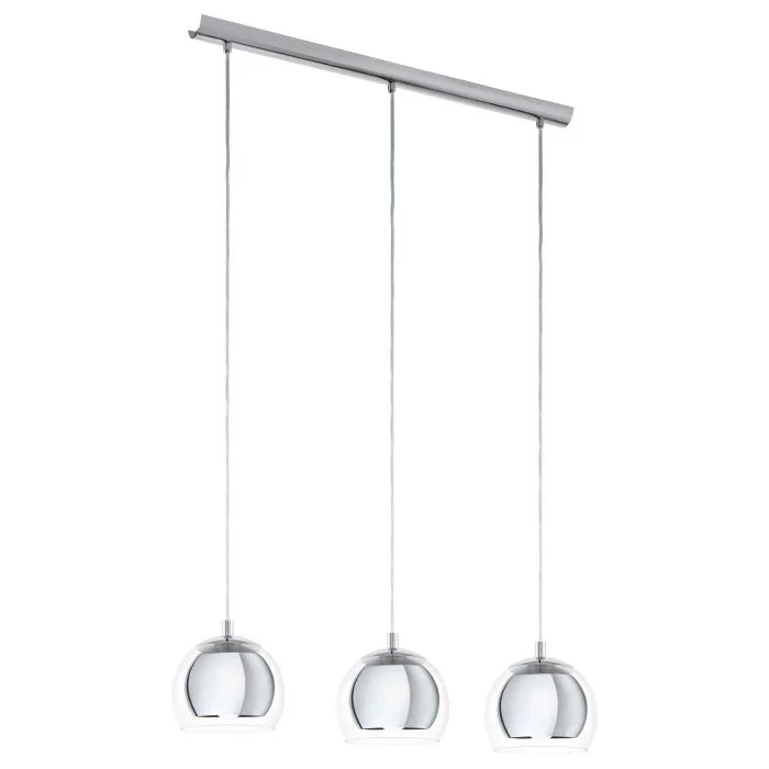 Art Deco Ceiling Lights with Geometric Patterns and Metallic FinishesArt Deco Ceiling Lights with Geometric Patterns and Metallic FinishesRocamar 3 Light Bar Chrome and Clear Glass Dual Dome Pendant Art Deco Ceiling Lights with Geometric Patterns and Metallic FinishesArt Deco Ceiling Lights with Geometric Patterns and Metallic FinishesRocamar 3 Light Bar Chrome and Clear Glass Dual Dome Pendant