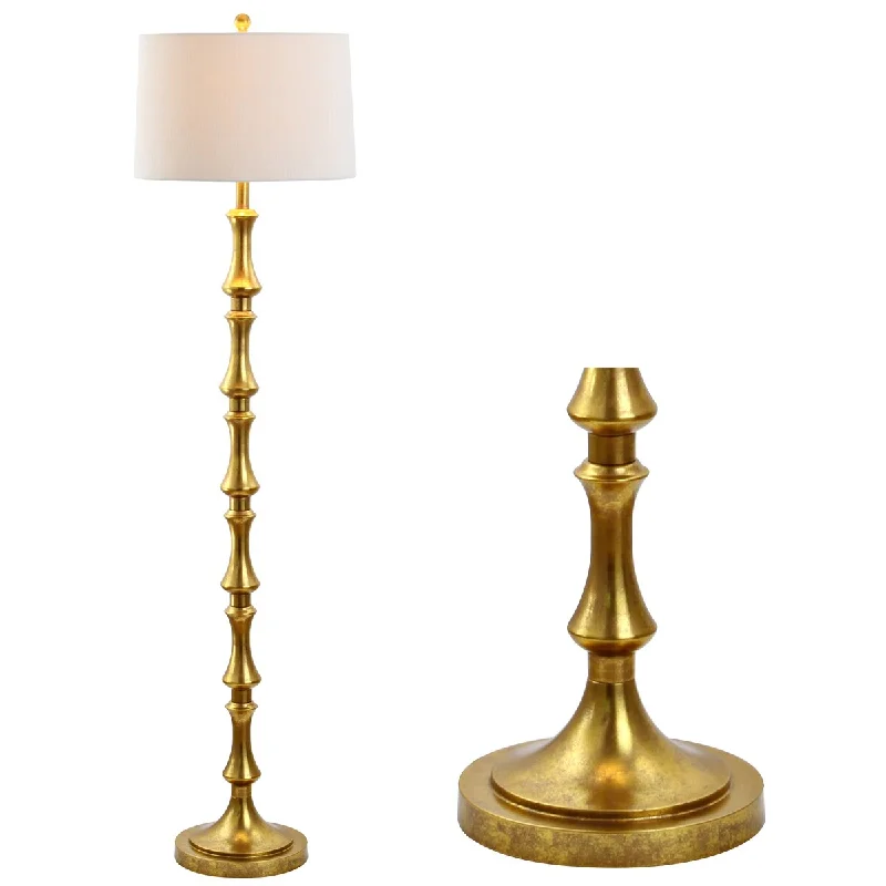 Metal Floor Lamp with a Matte Black Finish for a Sleek LookMetal Floor Lamp with a Matte Black Finish for a Sleek LookSerena 62.5" Metal LED Floor Lamp, Gold by JONATHAN Y - Gold Leaf - 62.5" H x 16" W x 16" D Metal Floor Lamp with a Matte Black Finish for a Sleek LookMetal Floor Lamp with a Matte Black Finish for a Sleek LookSerena 62.5" Metal LED Floor Lamp, Gold by JONATHAN Y - Gold Leaf - 62.5" H x 16" W x 16" D