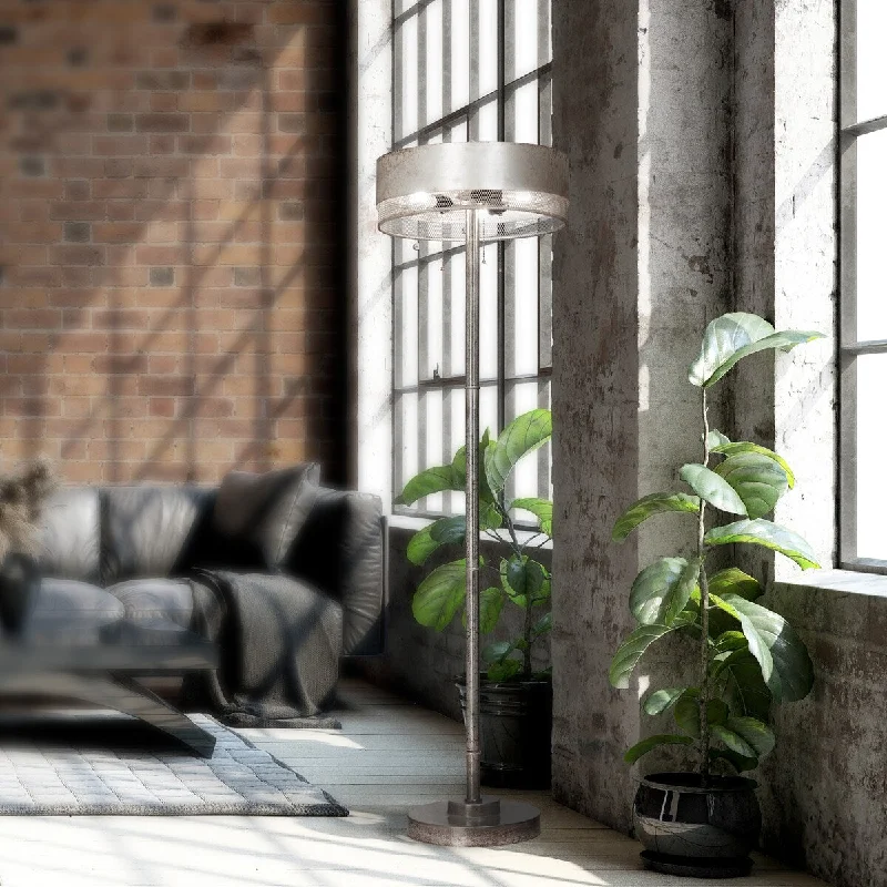 Metal Floor Lamp with a Matte Black Finish for a Sleek LookMetal Floor Lamp with a Matte Black Finish for a Sleek LookSofia River of Goods Silver Metal 3-Light 62-Inch Candlestick Floor Lamp - 17" x 17" x 62" Metal Floor Lamp with a Matte Black Finish for a Sleek LookMetal Floor Lamp with a Matte Black Finish for a Sleek LookSofia River of Goods Silver Metal 3-Light 62-Inch Candlestick Floor Lamp - 17" x 17" x 62"